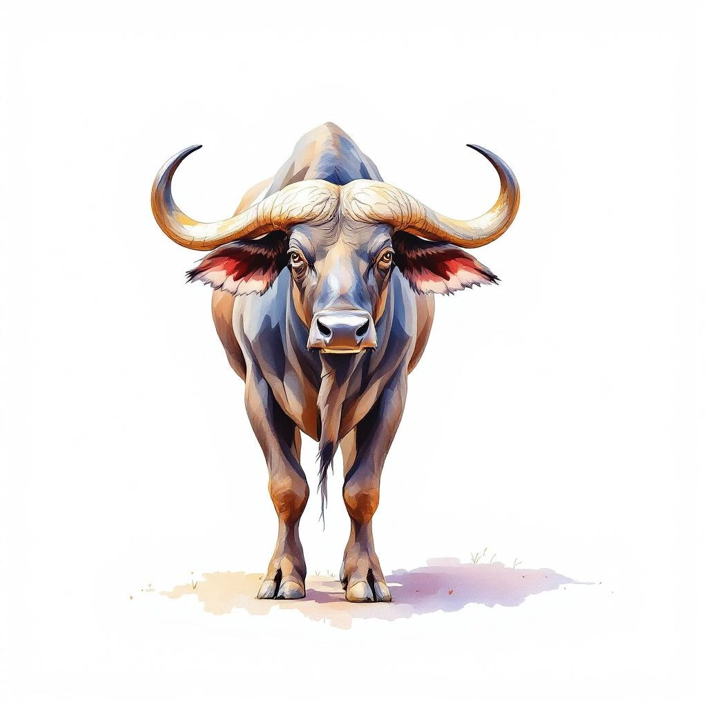 Buffle d'Afrique (Syncerus caffer)