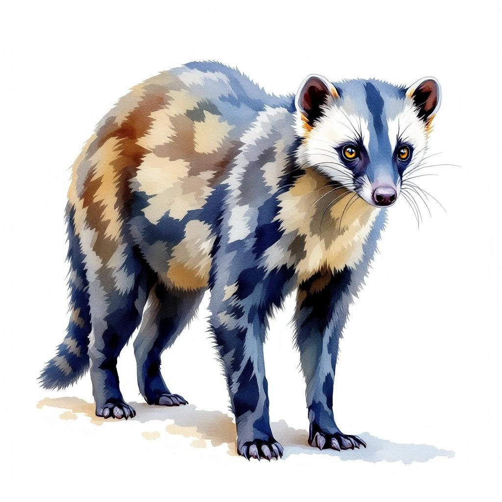 Afrika Zibetkatze (Civettictis civetta)