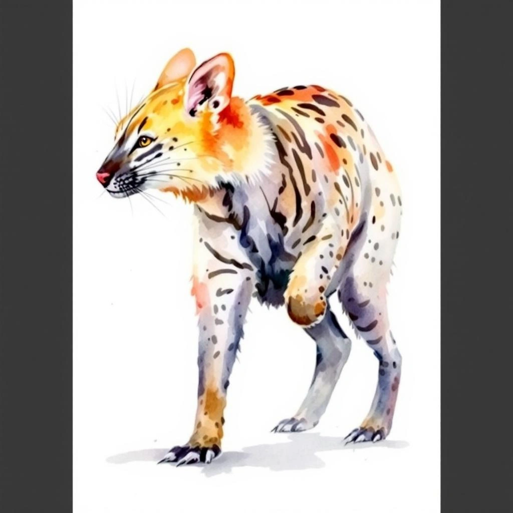 African Linsang, Richardson's linsang, Oyan (Poiana richardsonii)