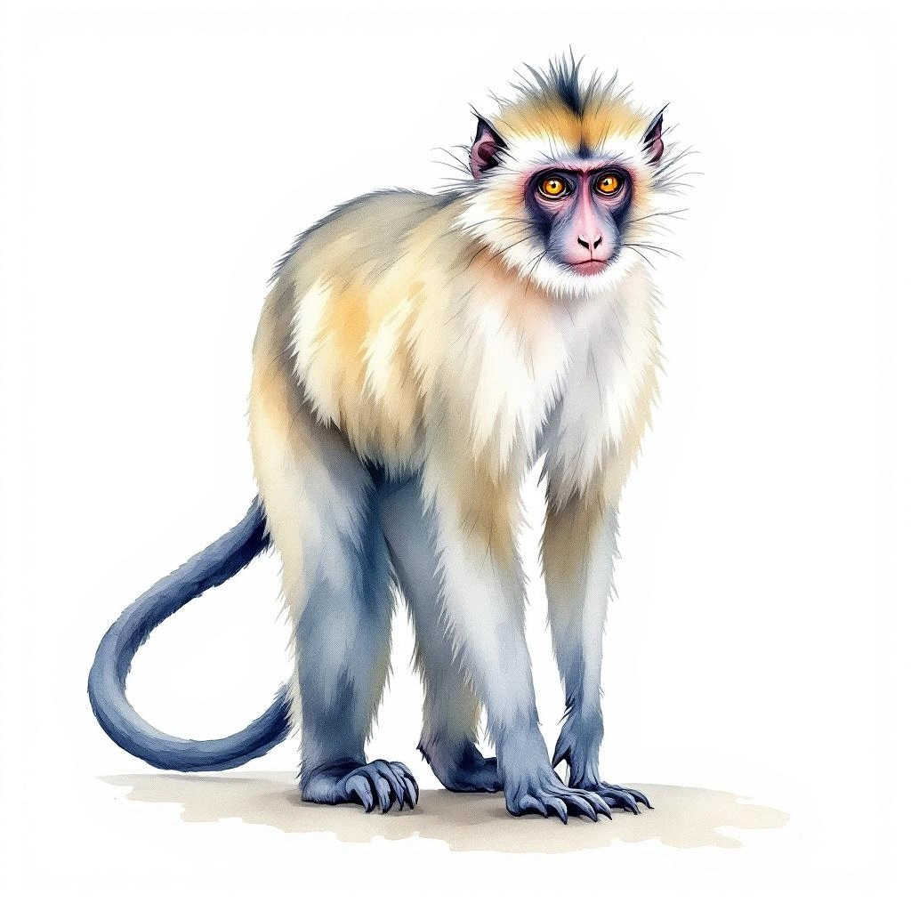 Agile Mangabey