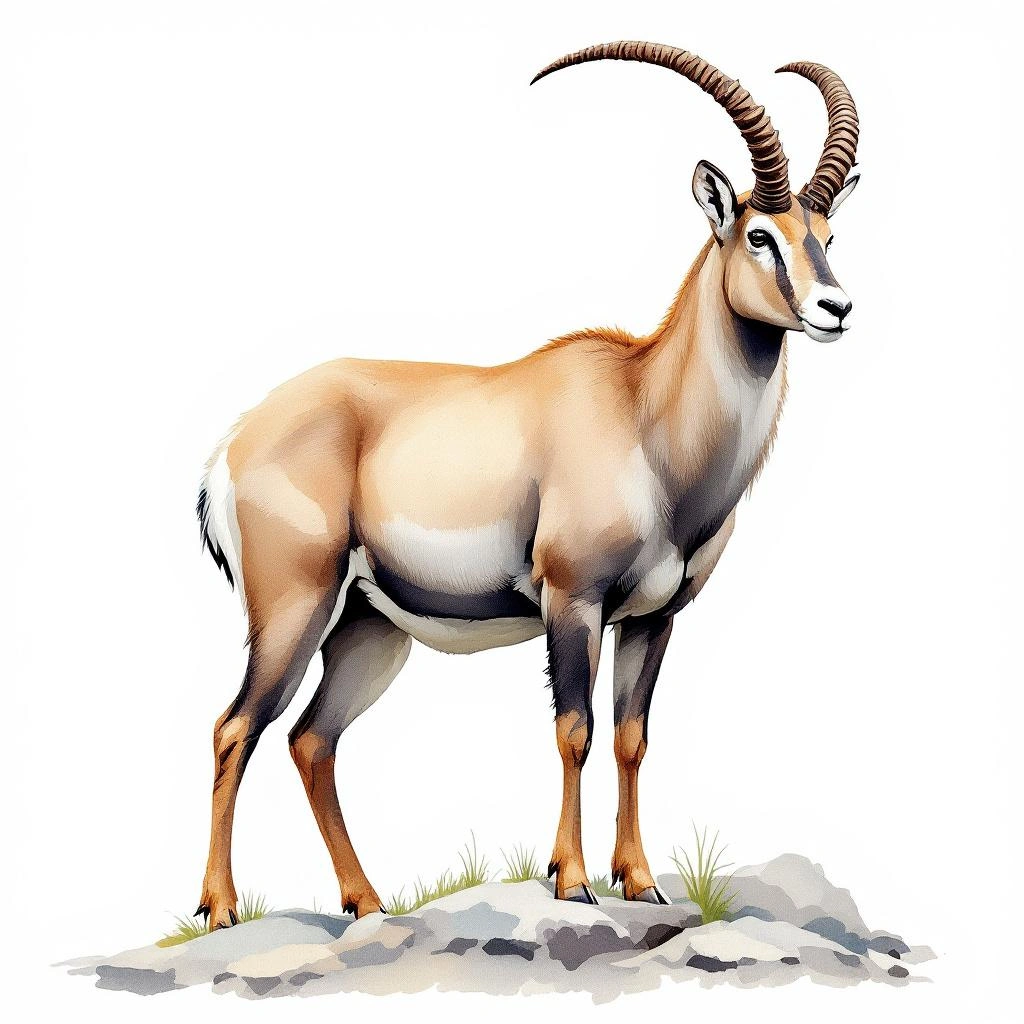 Alpensteinbock