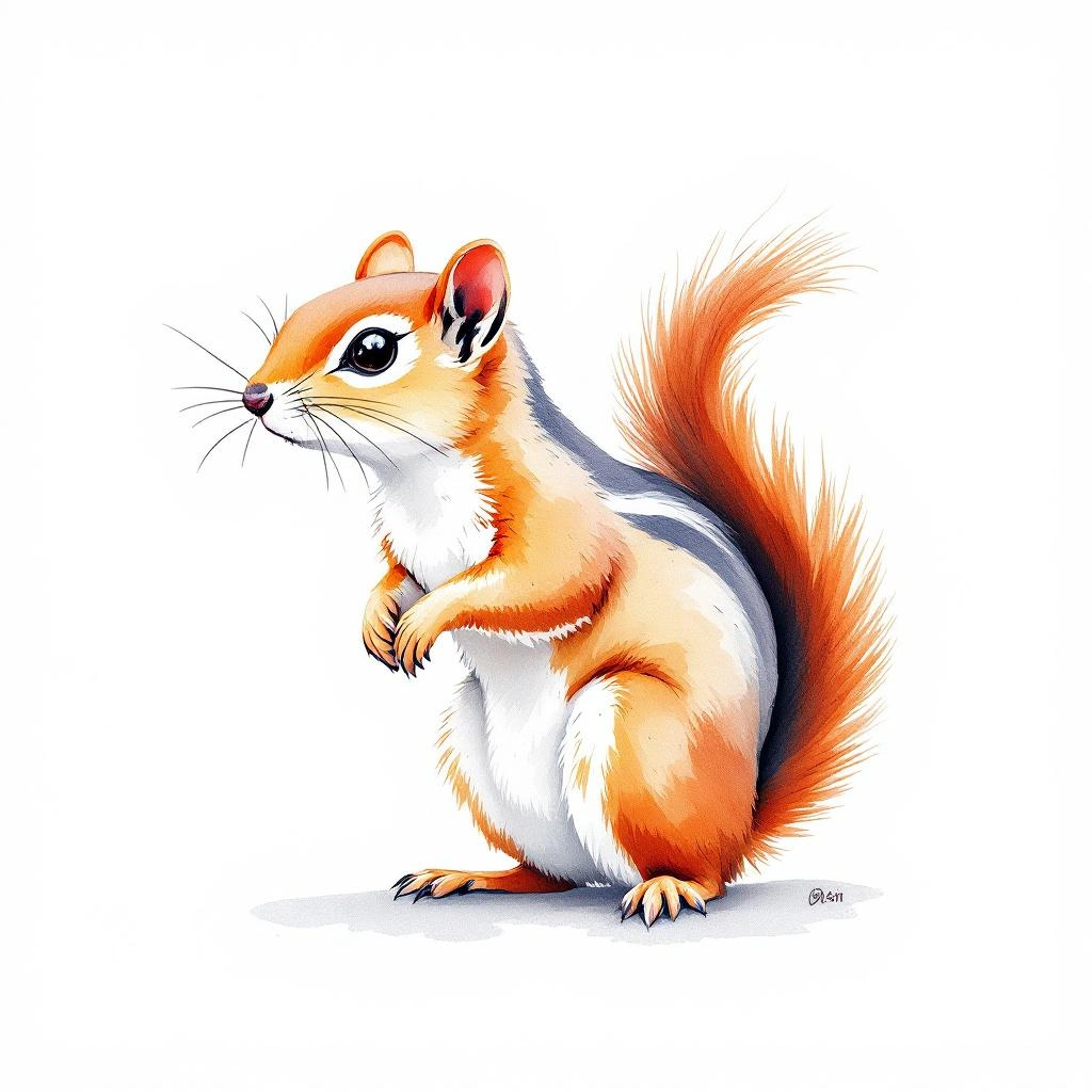 Amazon Dwarf Squirrel (Microsciurus flaviventer)