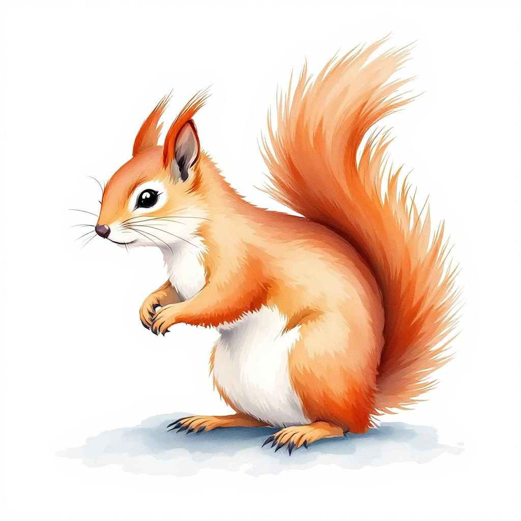 American red squirrel (Tamiasciurus hudsonicus)