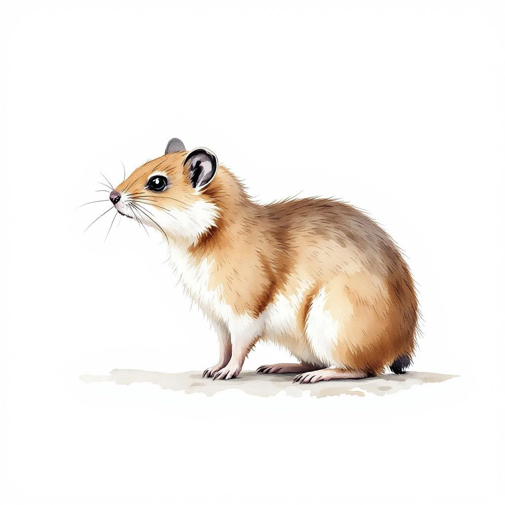 Amur Brown Lemming