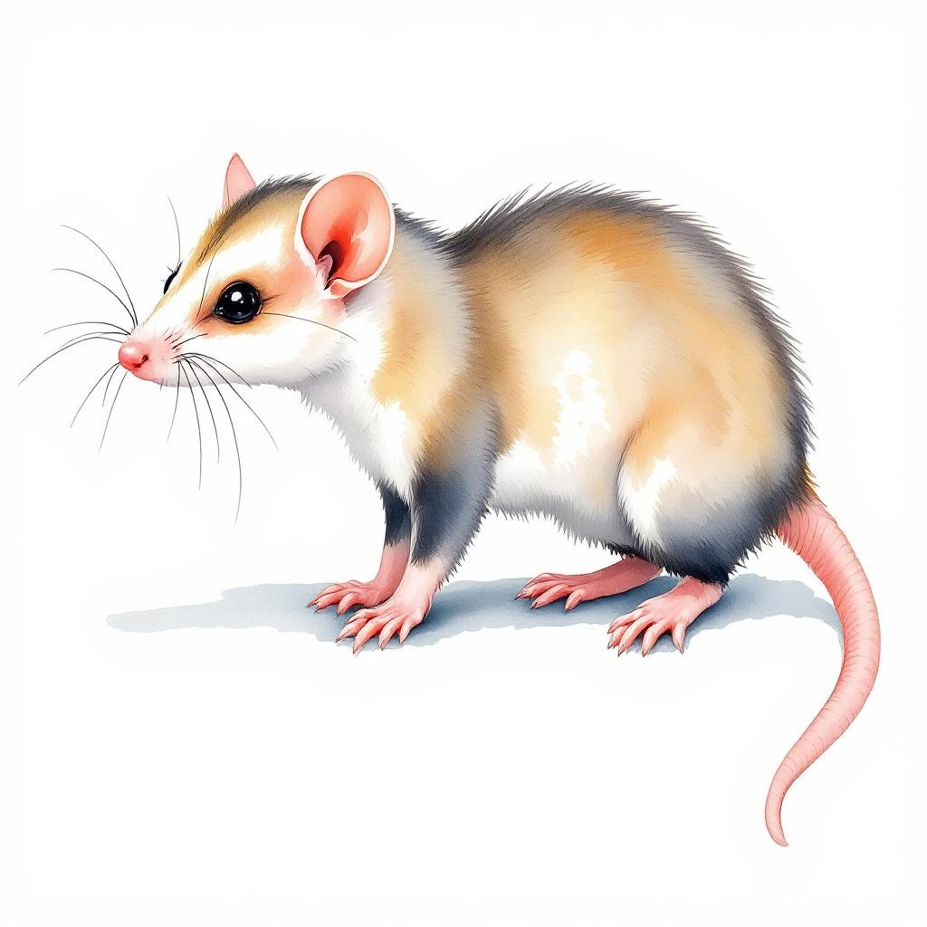 Andean slender mouse opossum