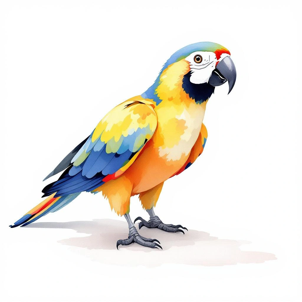 Illustration representing Macaws (Ara)