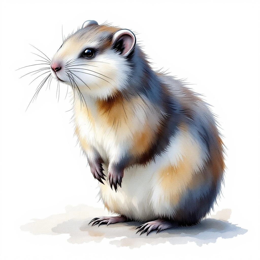 Arctic lemming (Dicrostonyx torquatus)