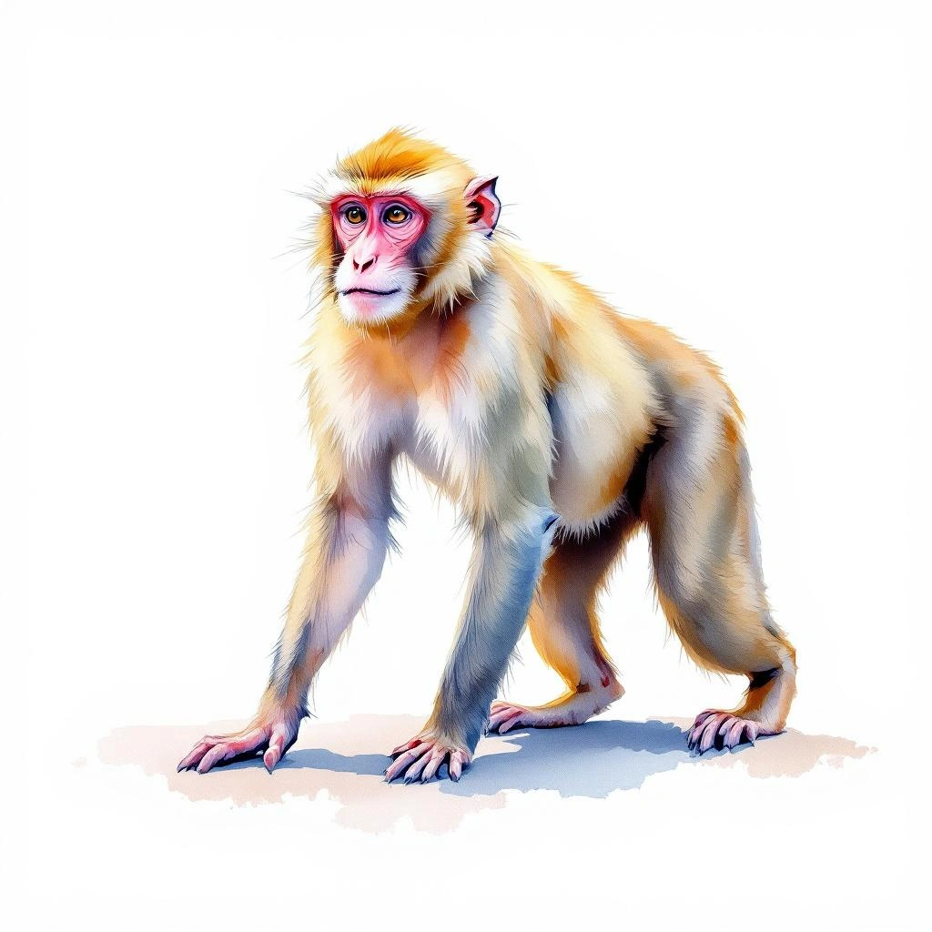 Assam Macaque