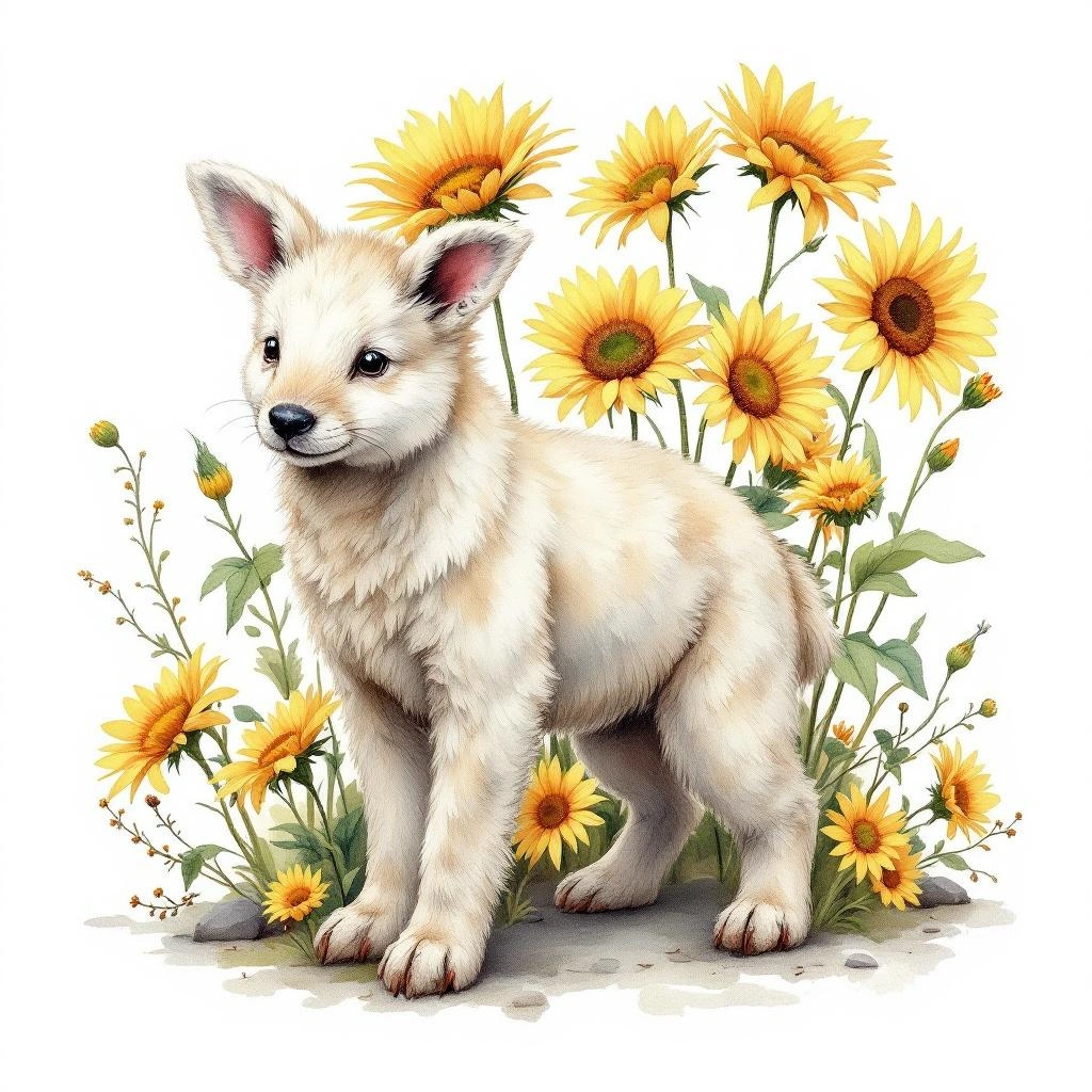 Illustration representing Daisies & Sunflowers (Asterales)