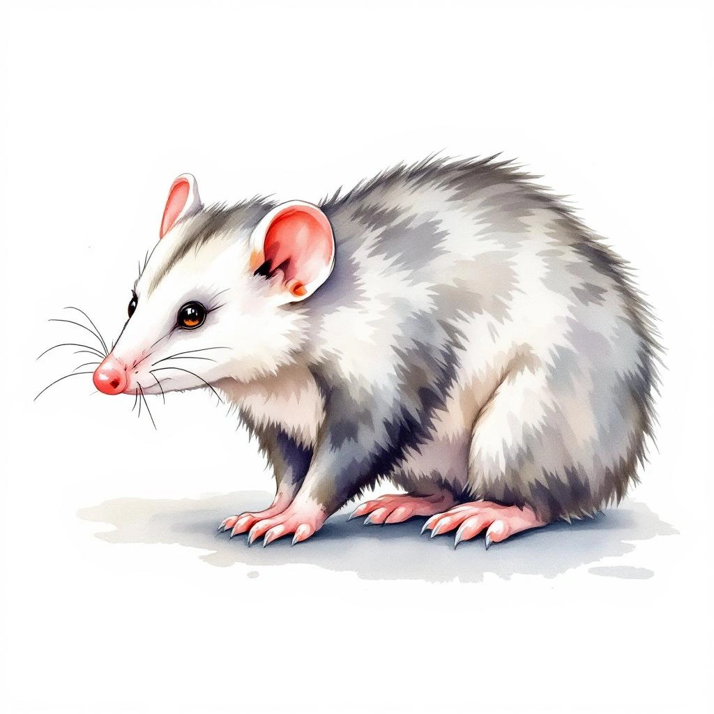 Bare-tailed Woolly Opossum (Caluromys philander)