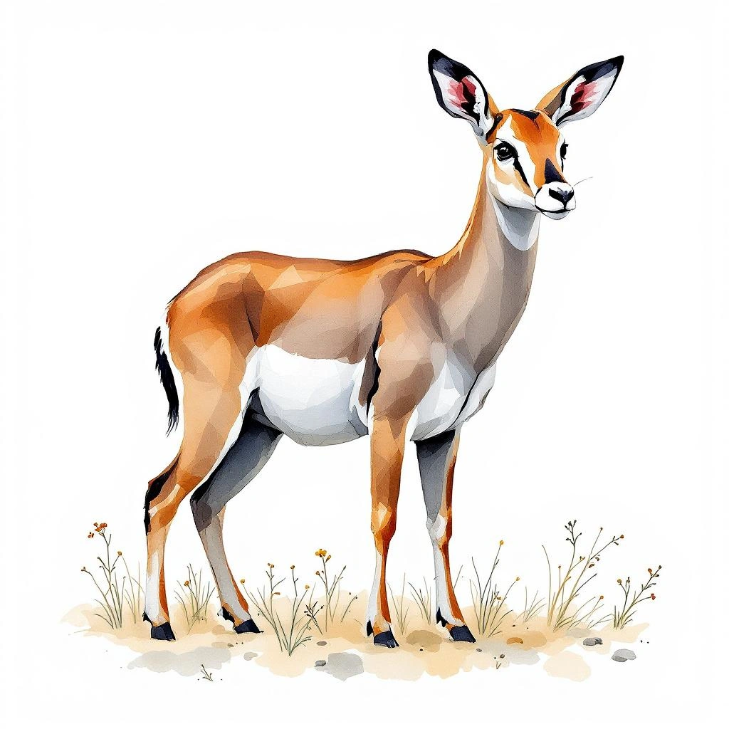 Batesbokchen (Neotragus batesi)