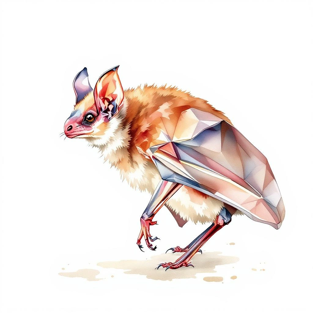 Bicolored Leaf-nosed Bat
