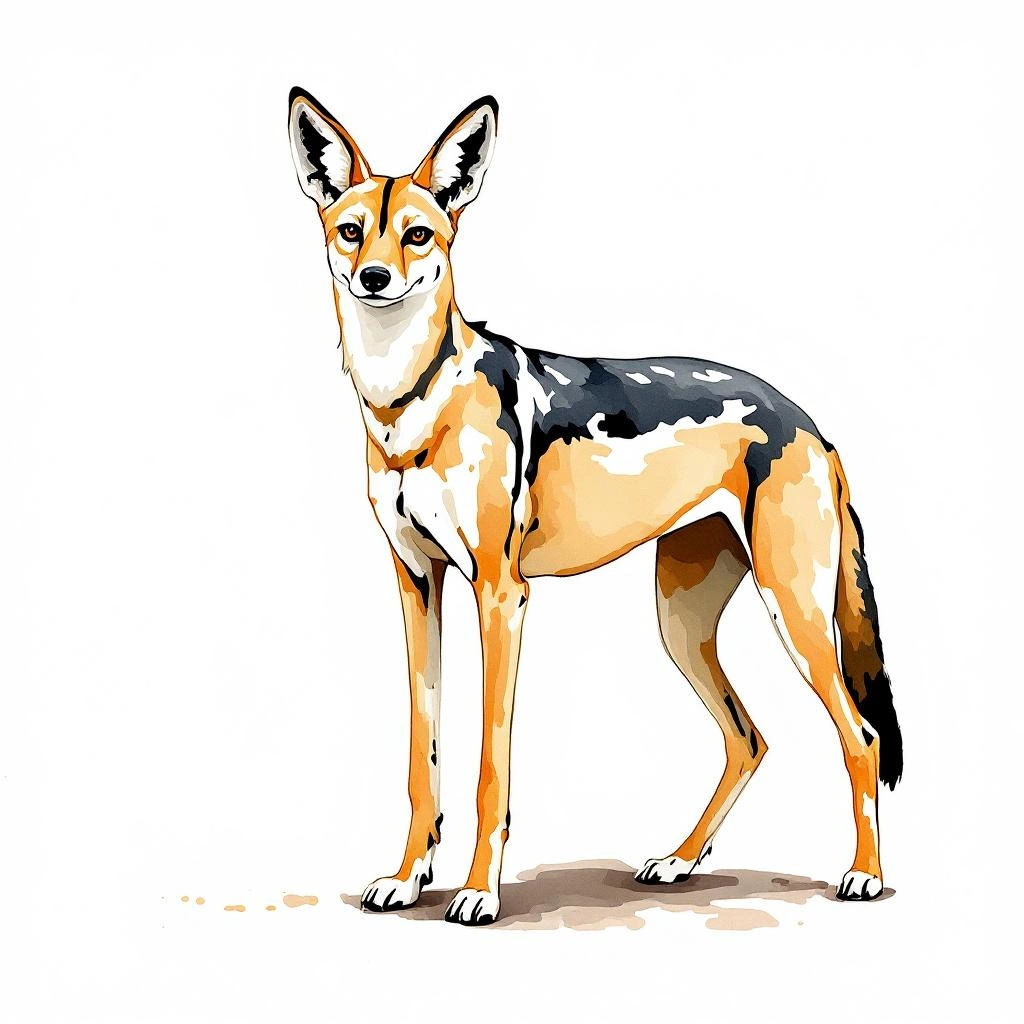Black-backed jackal