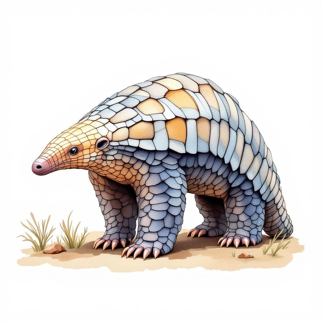 Pangolín de Cola Larga (Phataginus tetradactyla)
