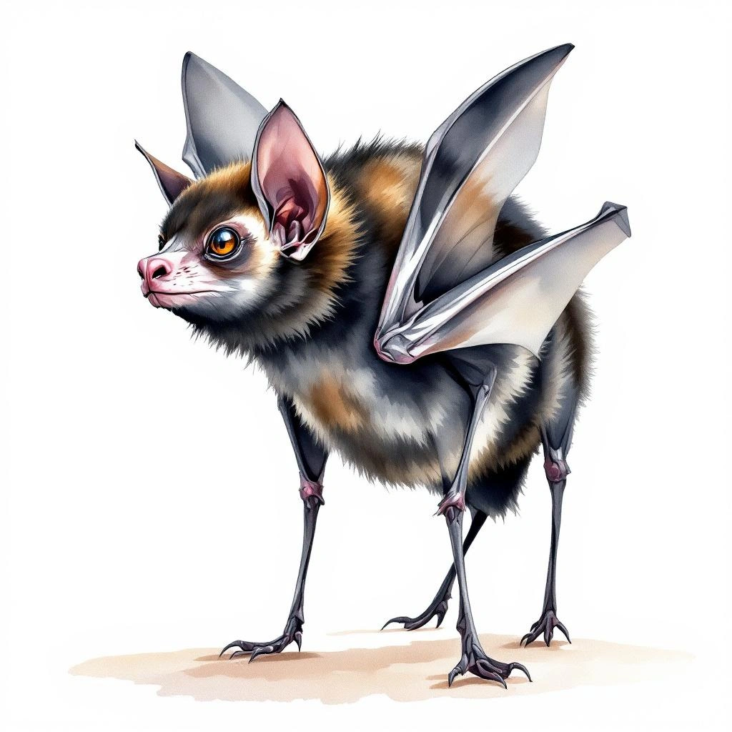 Black Bonneted Bat
