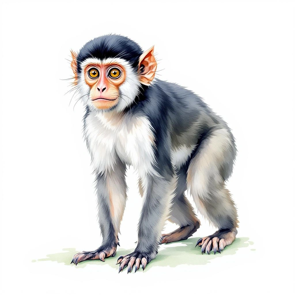 Black-capped Squirrel Monkey