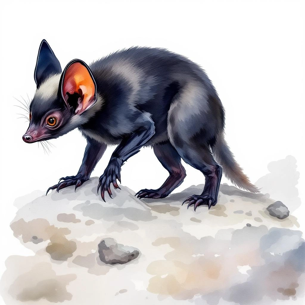 Black-eared flying fox