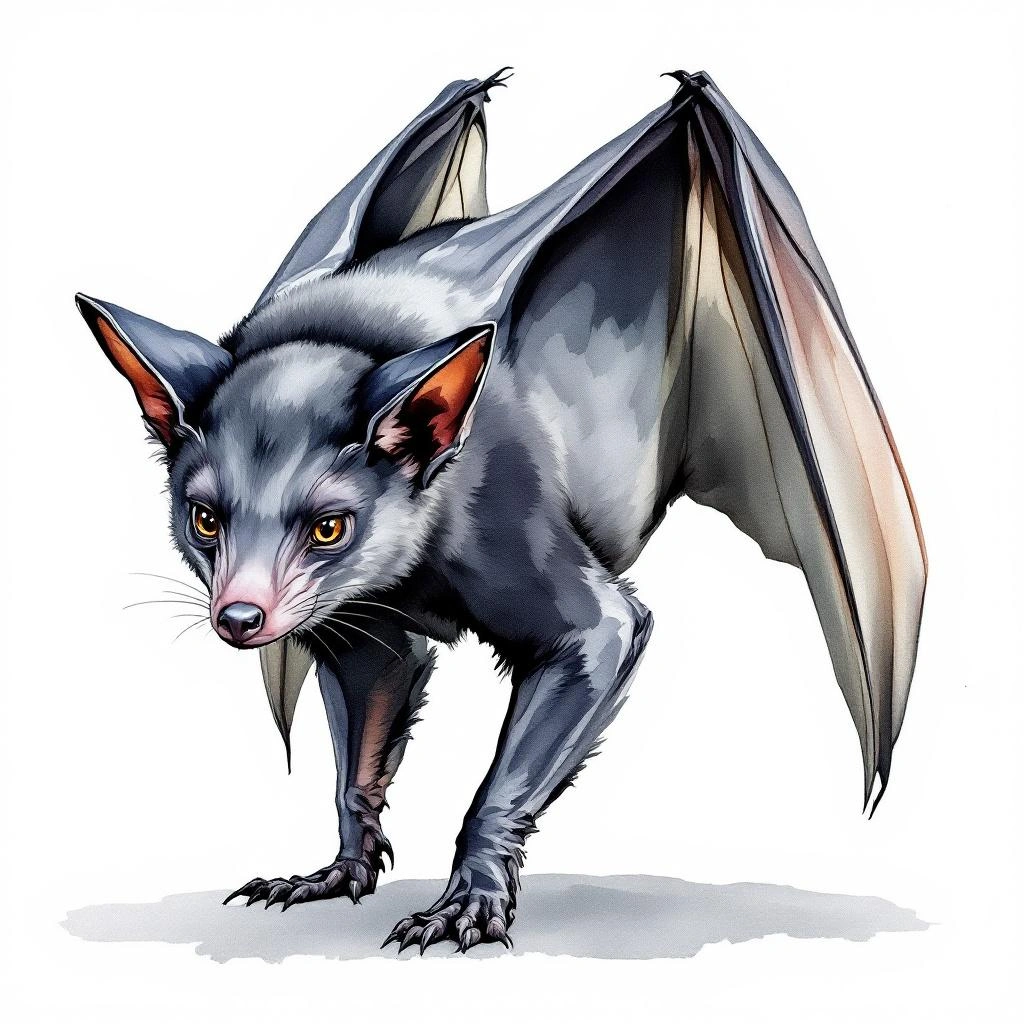 Black flying fox