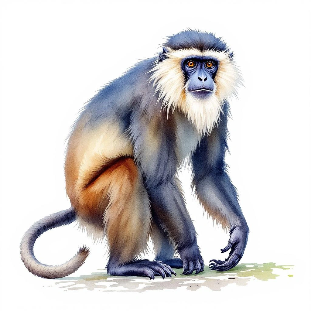 Bornean white-bearded gibbon