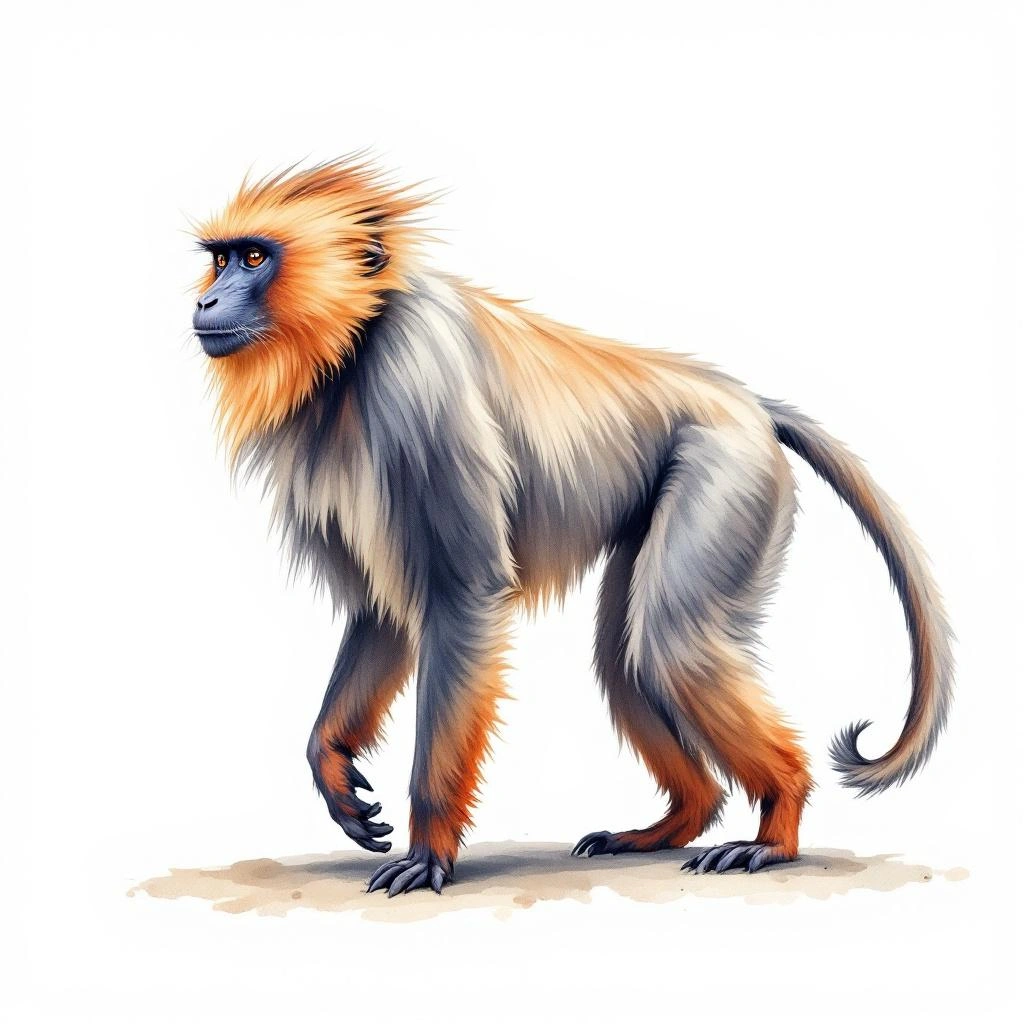 Bouvier's Red Colobus