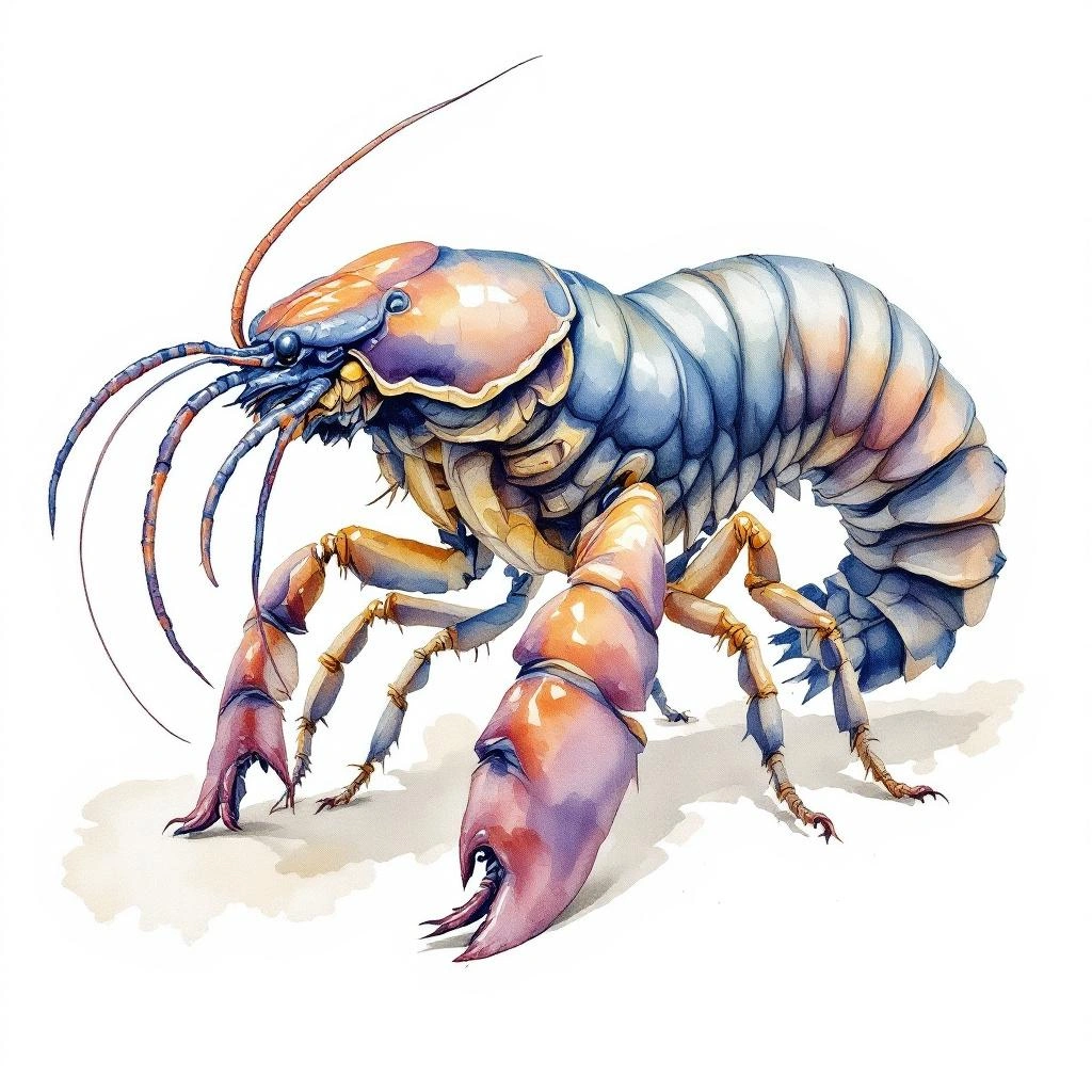 Illustration representing Ngành Tay cuộn (Brachiopoda)