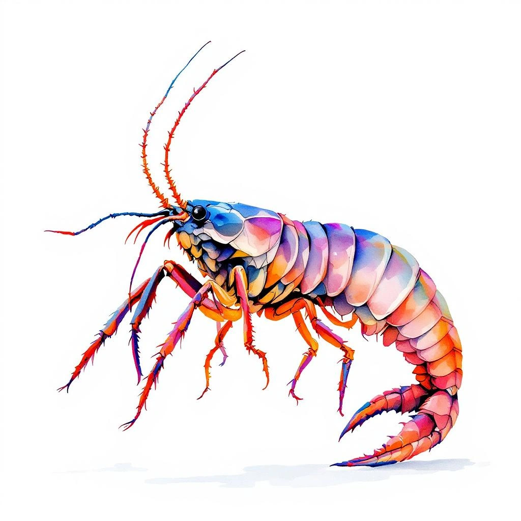Illustration representing Branchiopoda (Branchiopoda)