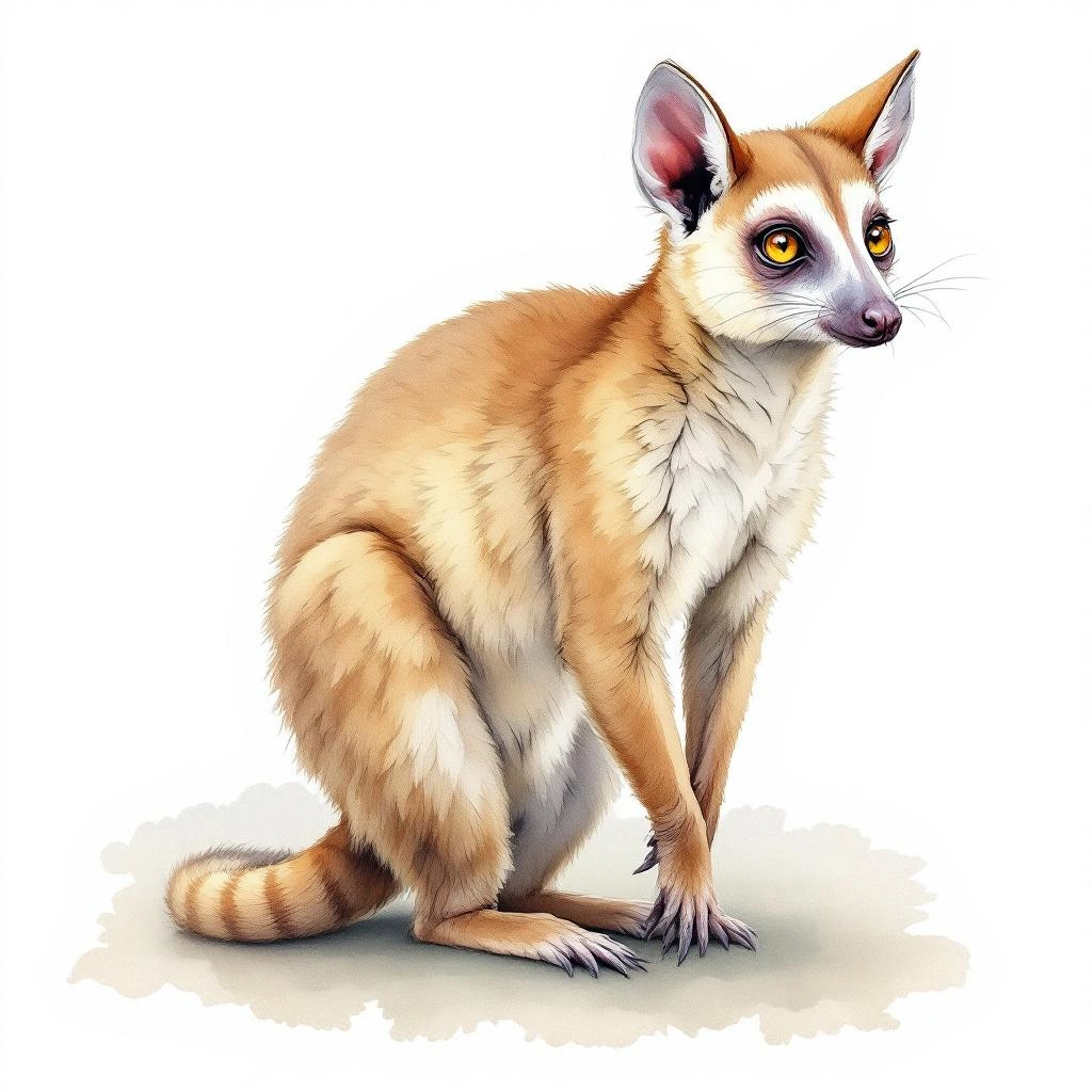 Brown Greater Galago