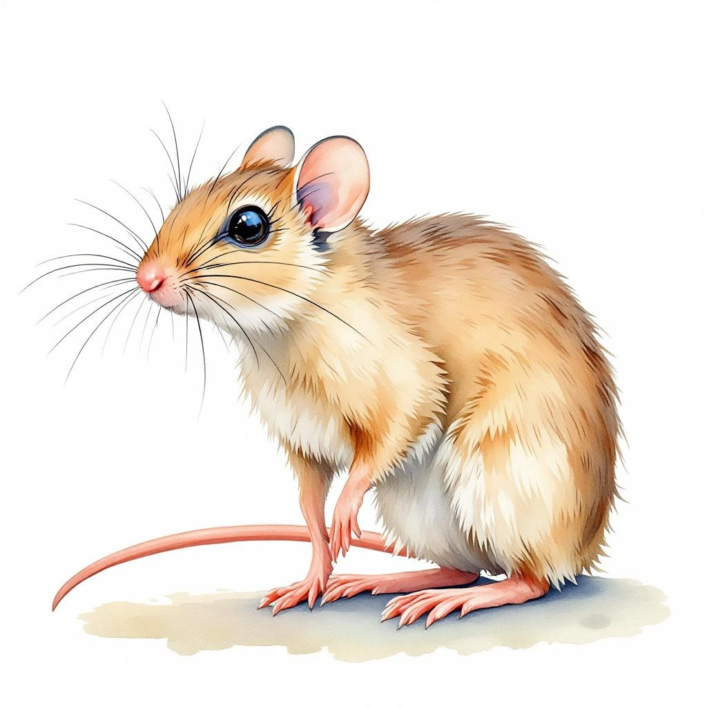 Budin's grass mouse