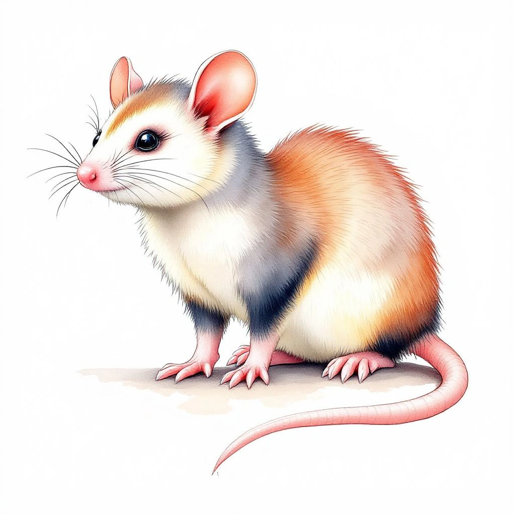 Buff-bellied Fat-tailed Mouse Opossum