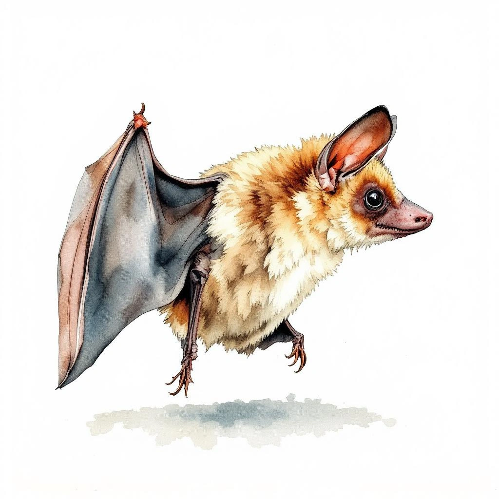 Buffy Broad-nosed Bat