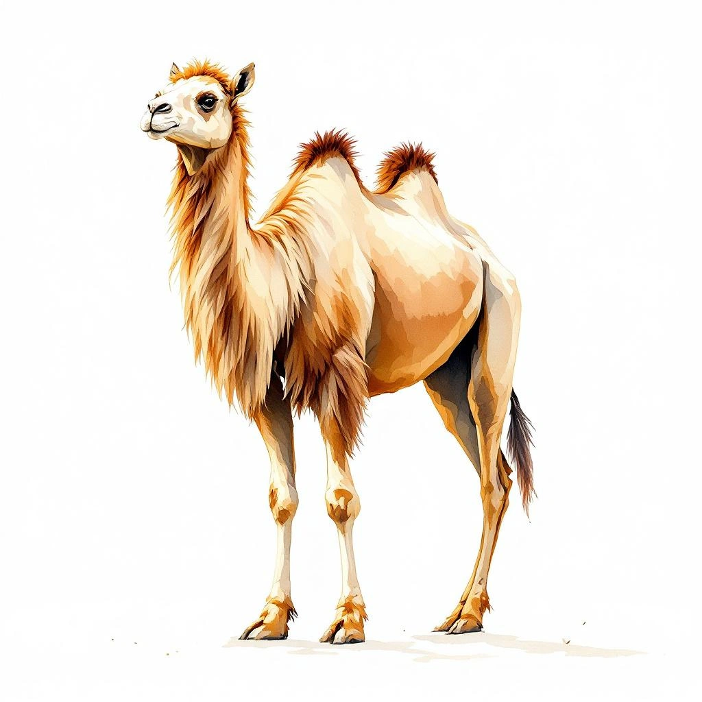Illustration representing Camels (Camelus)