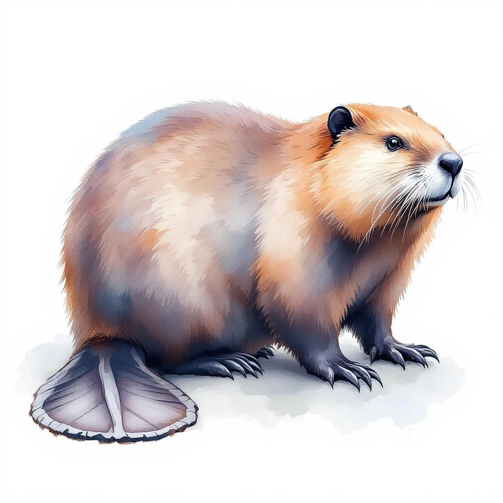 Bobr Kanadskii (Castor canadensis)