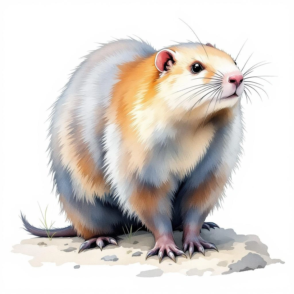 Caucasian Mole