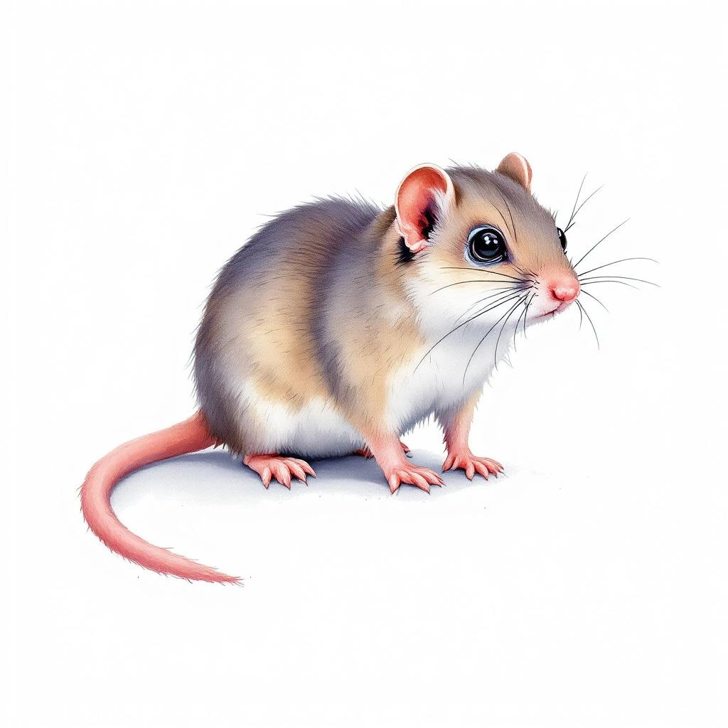 Burozubka Volnukhina (Sorex volnuchini)