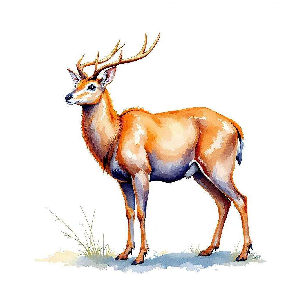 Central American red brocket