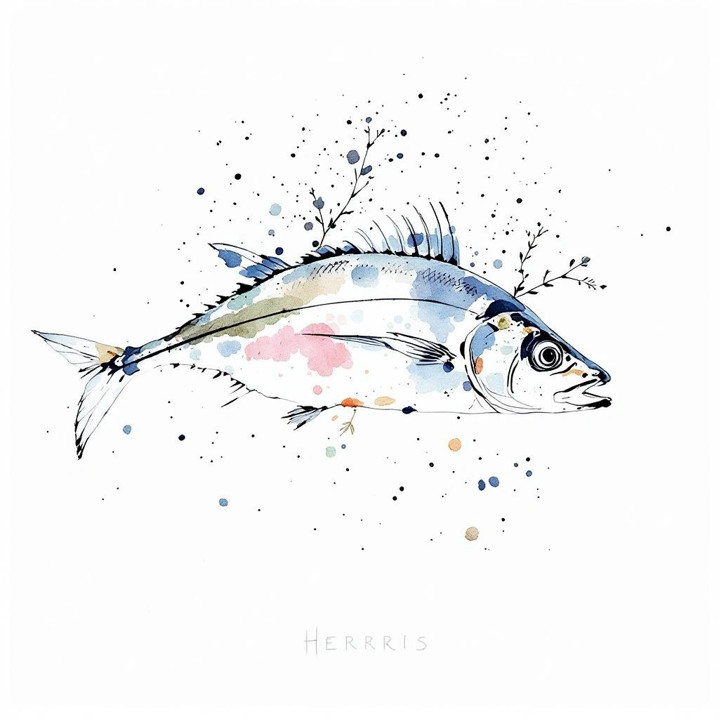 Illustration representing 鲱形目 (Clupeiformes)