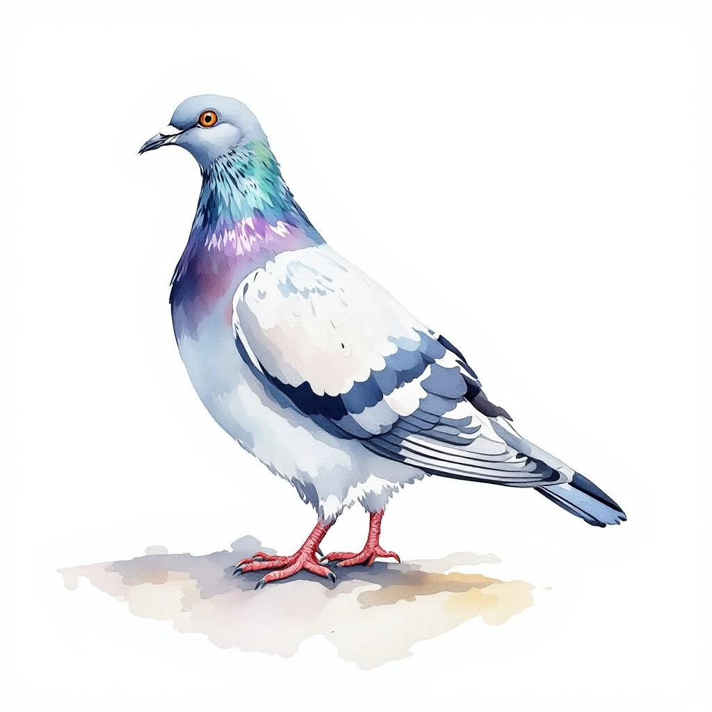 Illustration representing Pigeons & Doves (Columbiformes)
