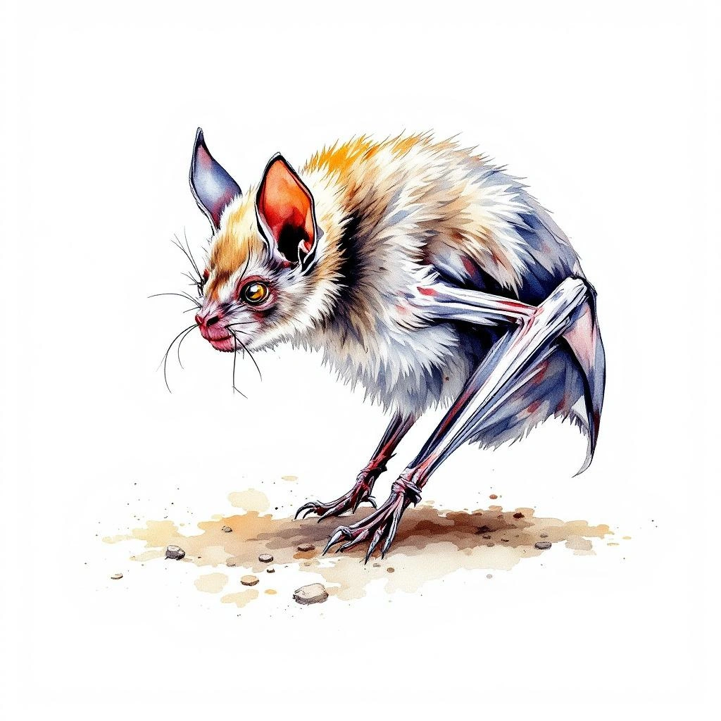 Commissaris's Long-tongued Bat