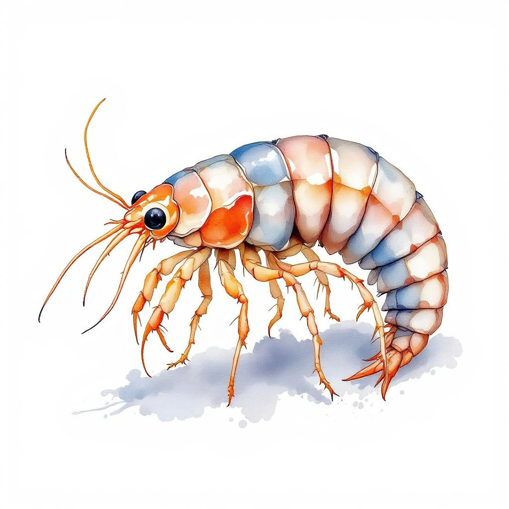 Illustration representing copepod (Copepoda)