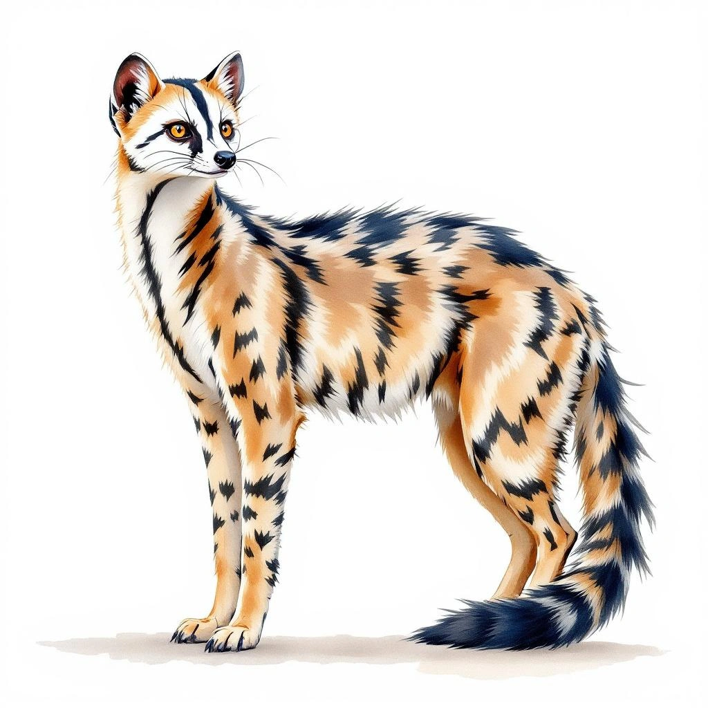 Hauben-Ginsterkatze