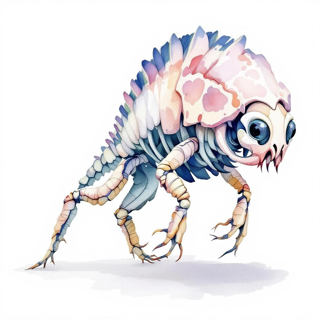 Illustration representing Cyclopoida (Cyclopoida)