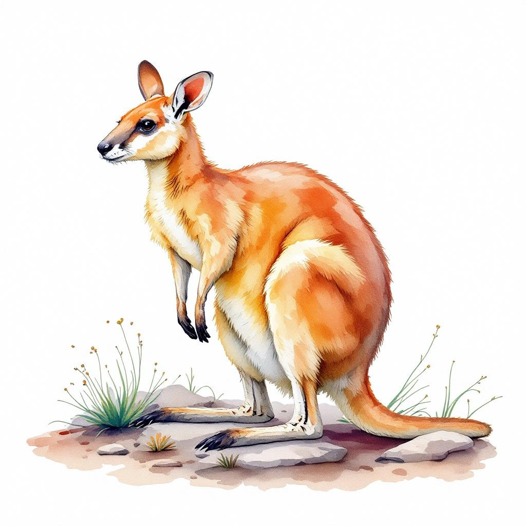 Canguro-rata Desértico (Caloprymnus campestris)