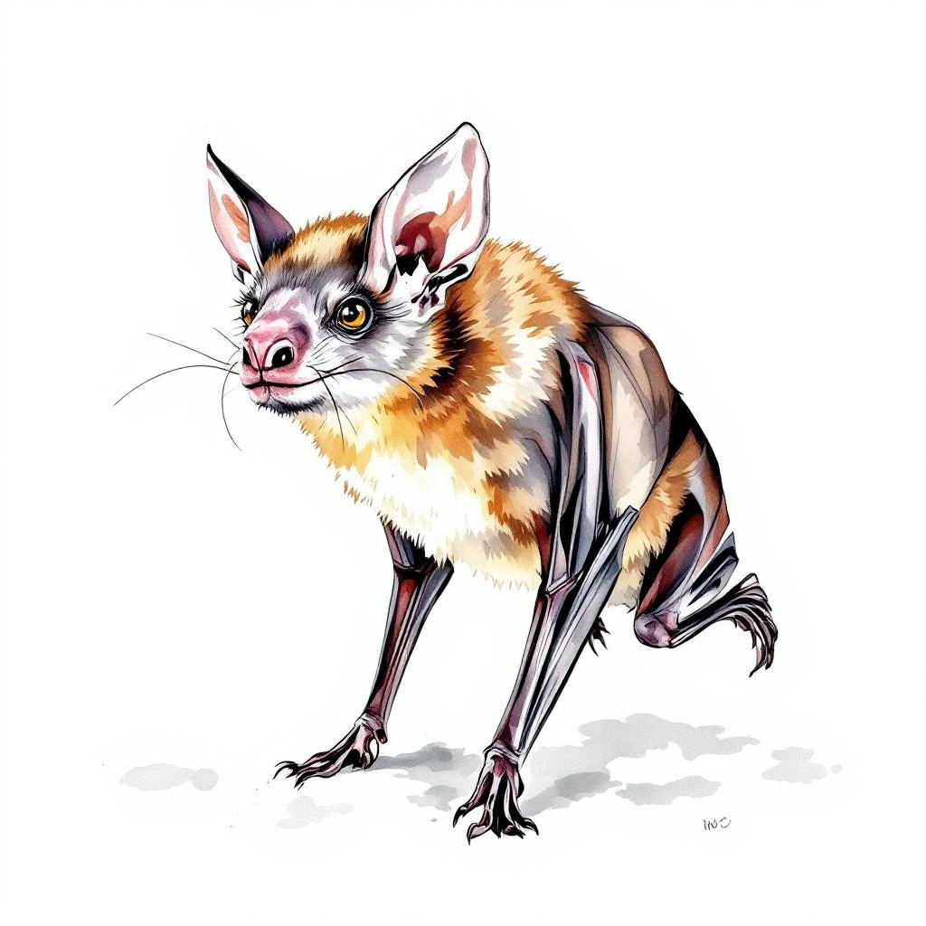 Dun Tube-nosed Bat