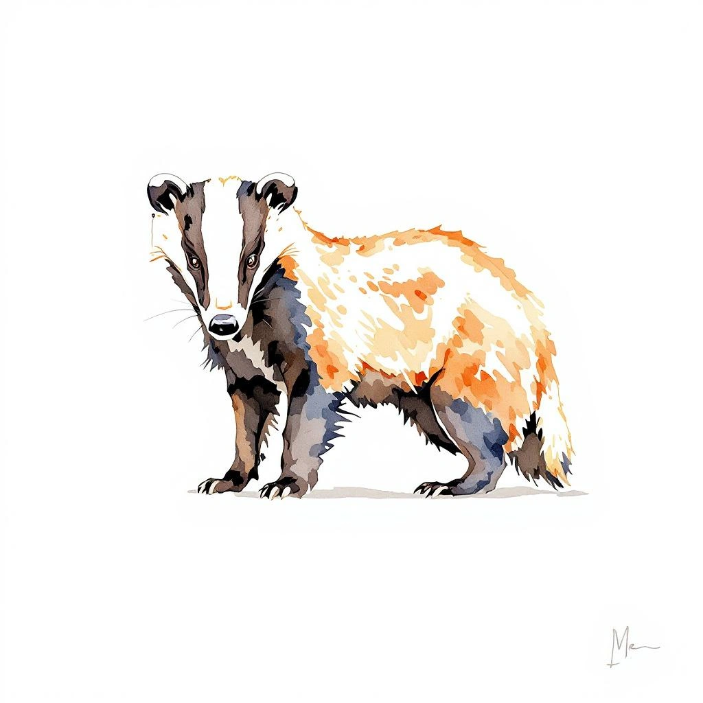 blaireau (Meles meles)