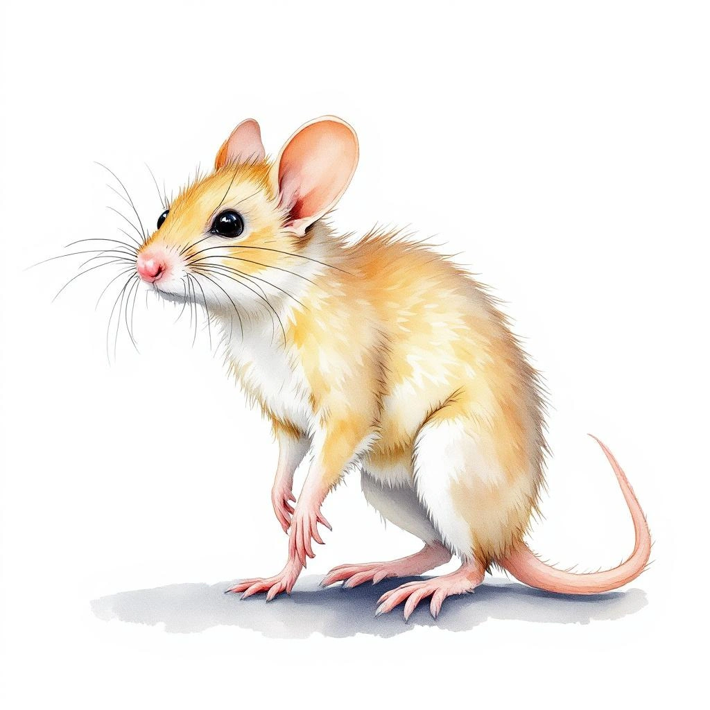 Feuerrote Stachelmaus
