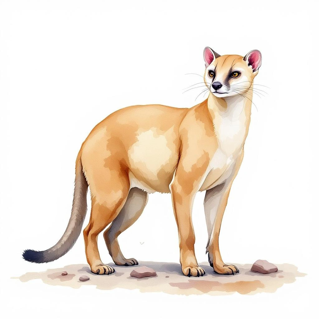 Illustration representing Fossa (Fossa)