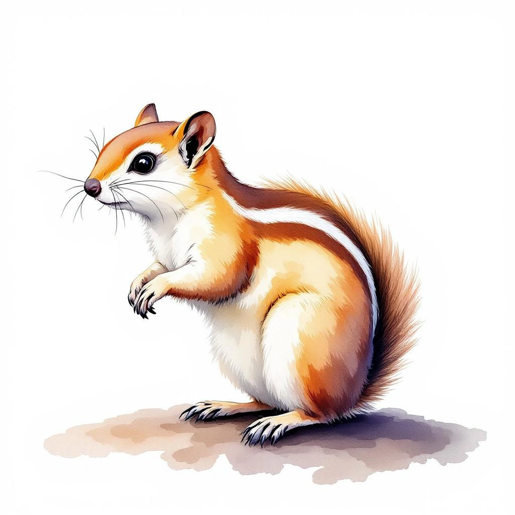Gambian Sun Squirrel