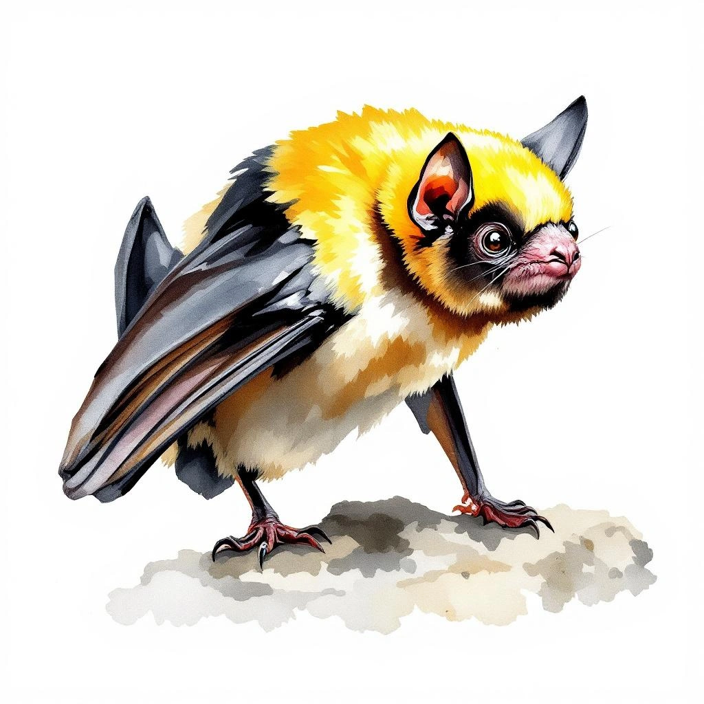 Golden-capped Fruit Bat