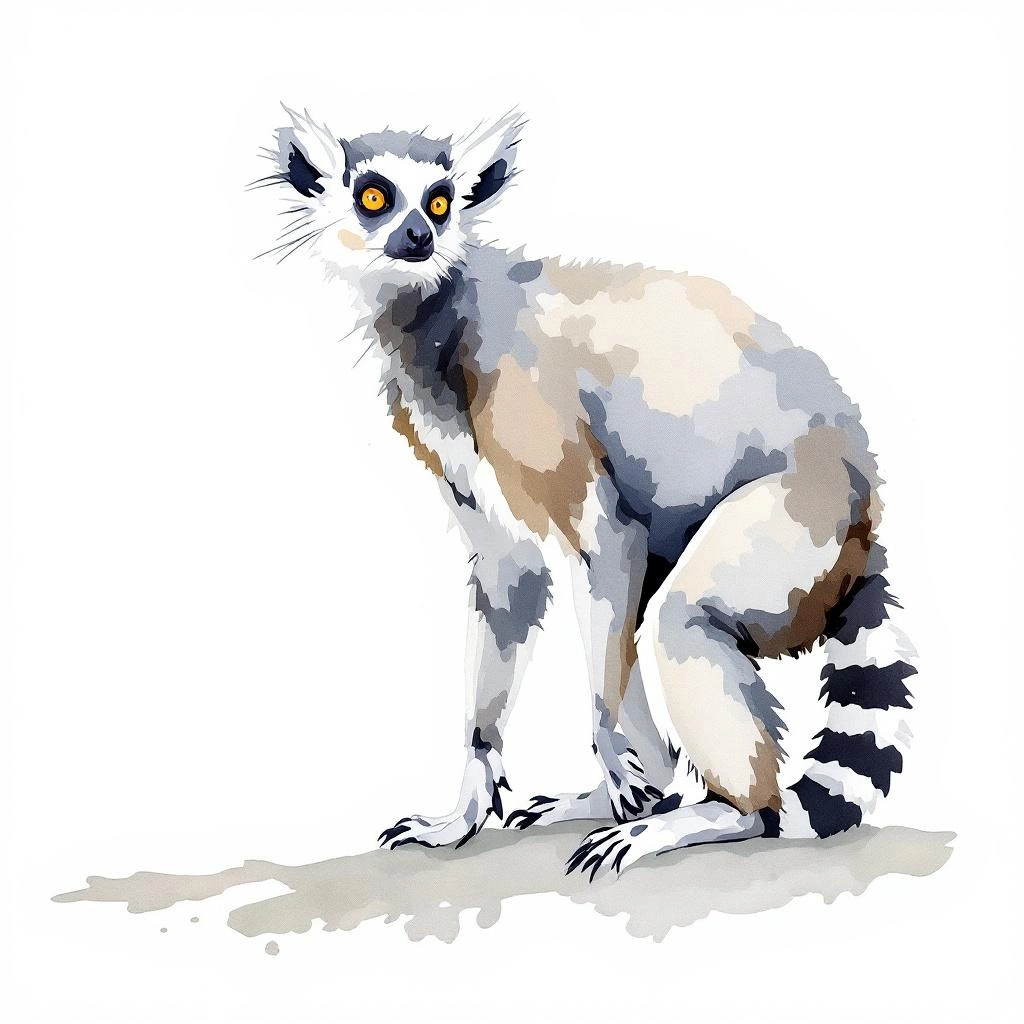 Gray Bamboo Lemur