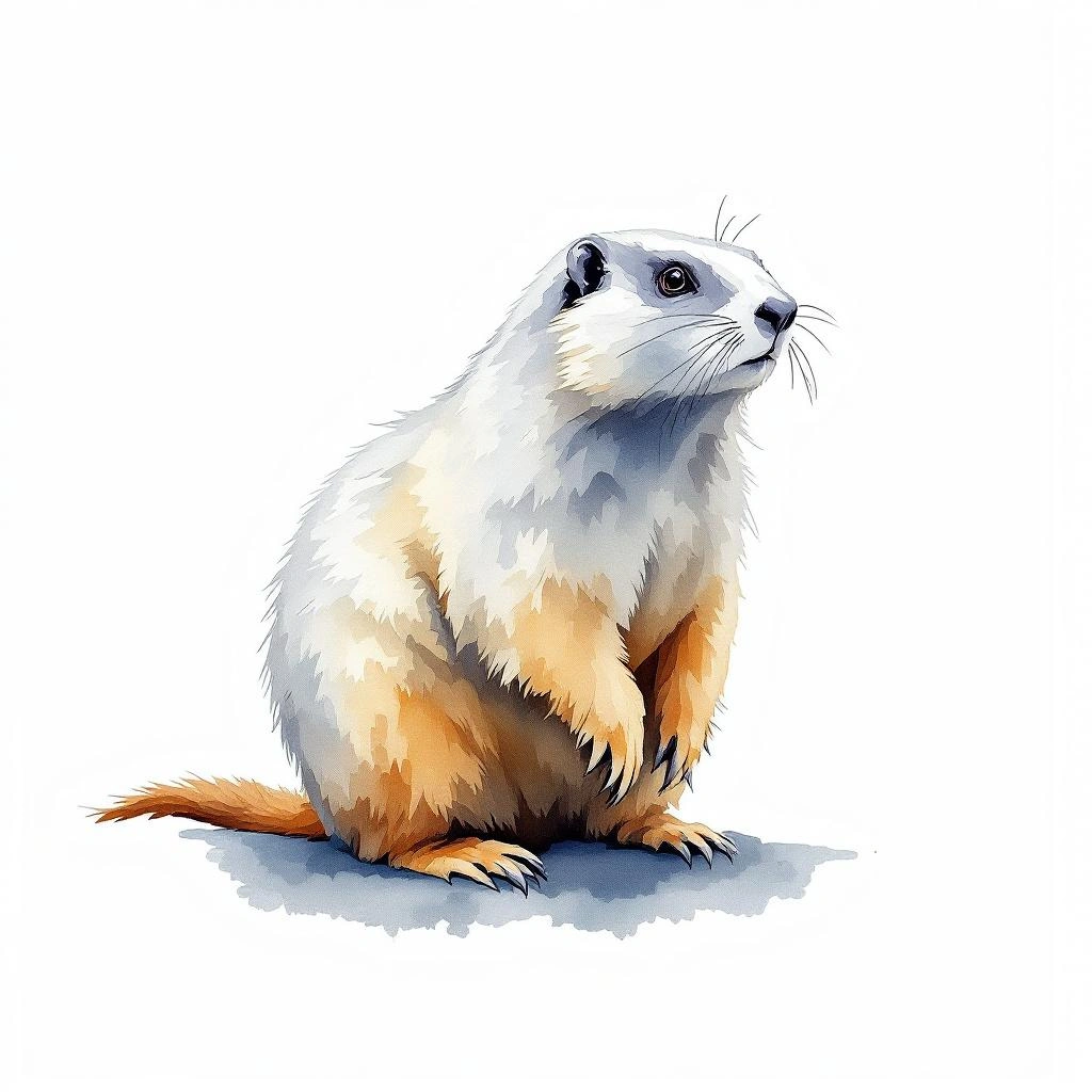 Gray Marmot